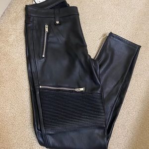 💫💫Zara faux leather pants💫💫